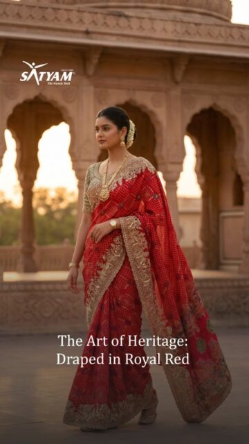 Your saree mood?
Your Saree Just Stole The Spotlight
Send this to the one who’d wear red like this.
Some sarees are just outfits.
This one has main-character energy.
That rich red drape, intricate detailing, and statement blouse — the kind of combination that makes you stop scrolling and look twice.
For weddings, festive evenings, or that one occasion where you want everyone asking, “Where did you get this?”
Would you pick this shade?
Big Billion Sale is live from 1st July! Upto 50% Off.
Comment RED ❤️ if this is your vibe.
📍Juni Shukrawari Road, Opp. Bank of India, Sakkardara, Nagpur.
📞 85300 2668
#designersaree #saree #ethnicwear #fyp #viralreel
{Saree, Yellow Saree, Bridal Saree, Function Saree, Wedding Saree, Silk Saree, Ethnic Wear, Saree Style, luxury Saree, Designer Saree, Festival Saree, Ethnic Style, Indian Wedding, Banarasi, Paithani, Maharashtrian, Traditional}