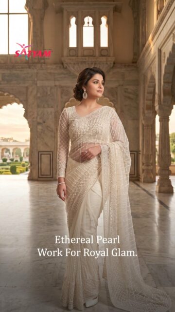 What does this saree give?
.
Soft ivory tones, delicate shimmer and intricate detailing come together in a saree that feels pure, graceful and undeniably luxurious. The contemporary drape adds a modern edge while keeping that timeless Indian elegance intact. Perfect for weddings, receptions and elegant festive evenings.
.
Comment IVORY if this is your kind of elegance.
.
📢 Big Billion Sale is LIVE from 1st July! Upto 50% Off.
📍 Juni Shukrawari Road, Opp. Bank of India, Sakkardara, Nagpur.
📞 85300 26682
.
#IvorySaree #WhiteSaree #DesignerSaree #SareeLove #SatyamMall
.
{Saree, Yellow Saree, Bridal Saree, Function Saree, Wedding Saree, Silk Saree, Ethnic Wear, Saree Style, luxury Saree, Designer Saree, Festival Saree, Ethnic Style, Indian Wedding, Banarasi, Paithani, Maharashtrian, Traditional, Indian Fashion, Saree Love}